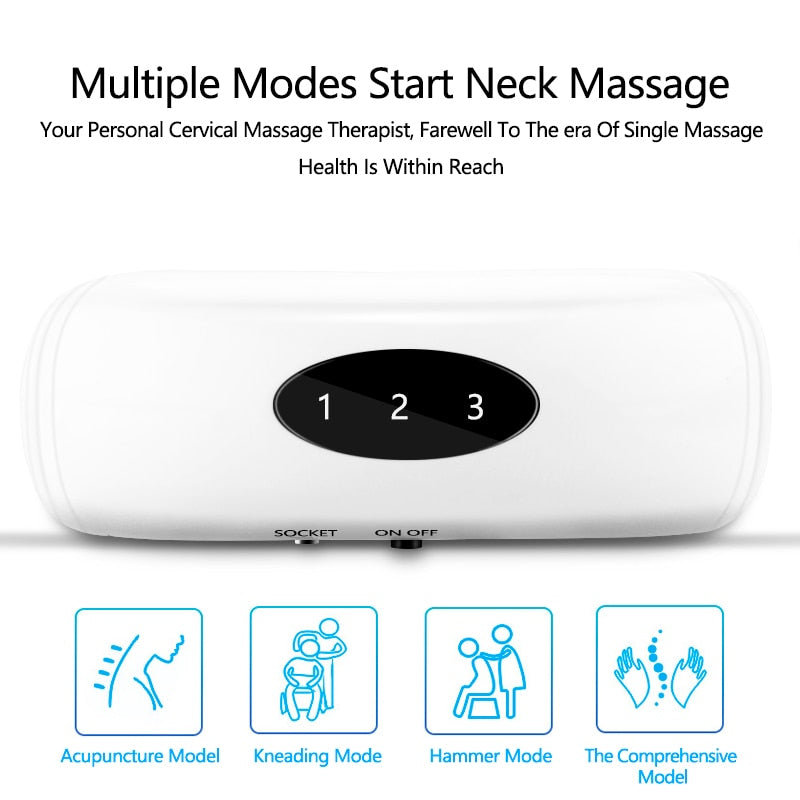 COLAR MASSAGEADOR DE PESCOÇO