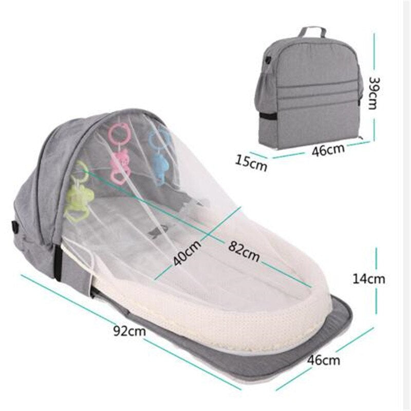 BABY CRIB - BERÇO COM BOLSA PORTÁTIL